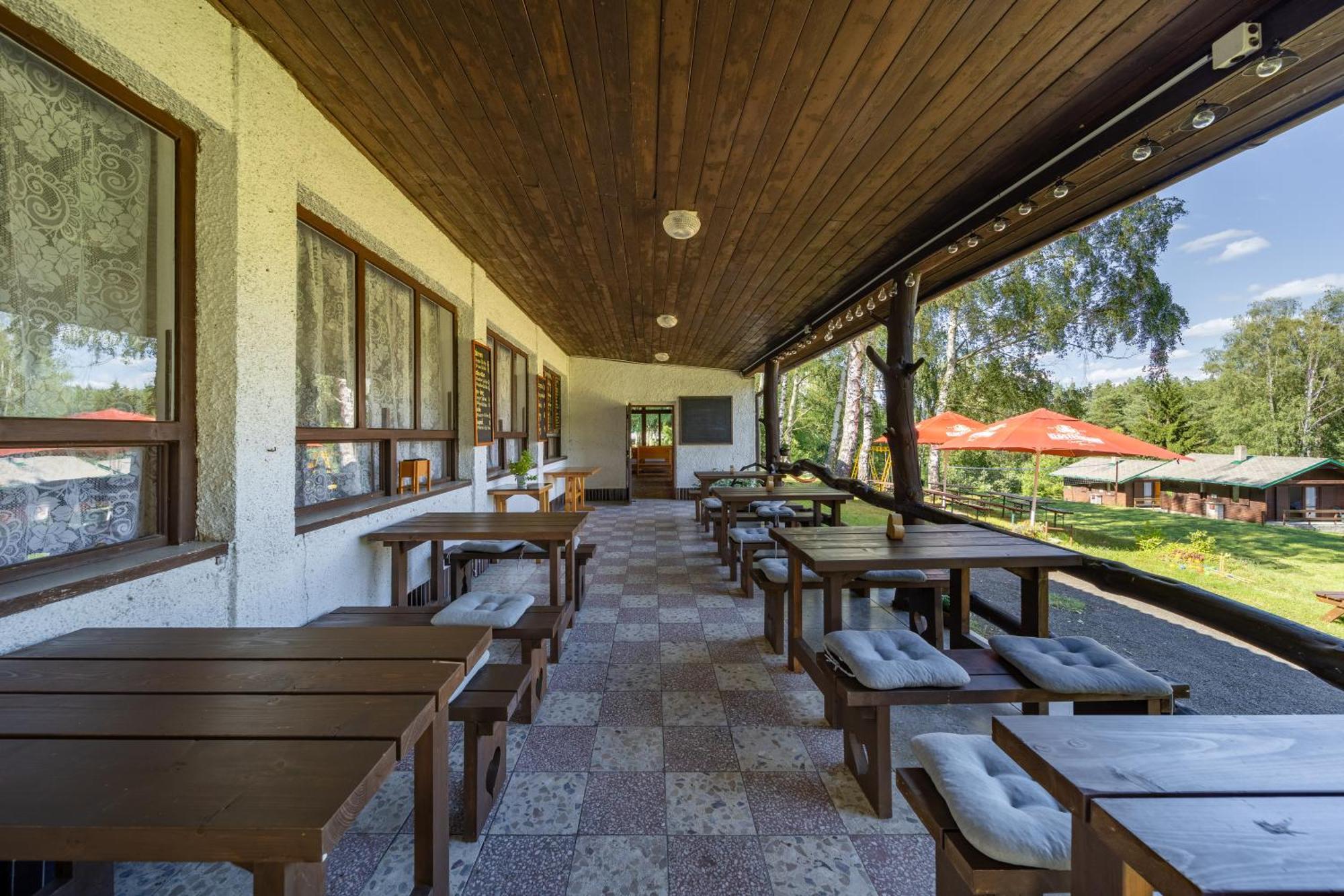 Kemp Pod Břízami Kunžak Exterior foto